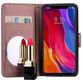 Mobigear Butterfly Housse Xiaomi Mi 8 SE Etui Porte-Monnaie - Marron