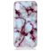 Mobigear Marble Coque iPhone XS Max Coque arrière en TPU Souple - Violet