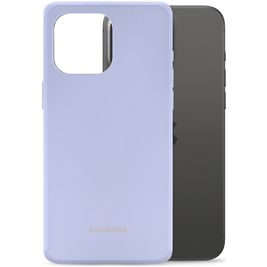 Mobilize Rubber Gelly Coque iPhone 15 Pro Max Coque arrière en TPU Souple - Pastel Purple