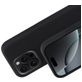 Mobiparts Coque iPhone 16 Pro Coque arrière en Silicone - Noir