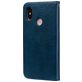 Mobigear Wallet Housse Xiaomi Mi 8 Etui Porte-Monnaie - Bleu