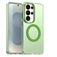 Mobigear Shockproof Samsung Galaxy S26 Ultra MagSafe Plastique rigide Coque arrière - Vert