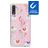 My Style Magneta Coque Samsung Galaxy A70 Coque arrière en TPU Souple - Pink Alpaca