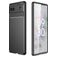 Mobigear Racing Coque Google Pixel 6a Coque arrière en TPU Souple - Noir