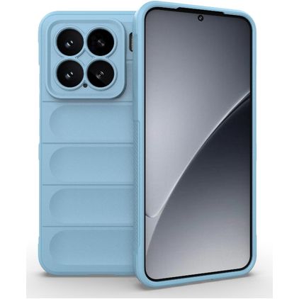 Mobigear Bumpy Coque Xiaomi 15 Coque arrière en TPU Souple - Bleu