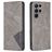 Mobigear Rhombus Slim Housse Samsung Galaxy S23 Ultra Etui - Gris