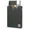 Valenta Card Case Aluminium Porte-cartes Aluminium - 7 cartes - Noir