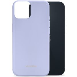 Mobilize Rubber Gelly Coque iPhone 14 Coque arrière en TPU Souple - Pastel Purple