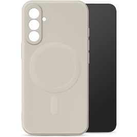 My Style Protective Flex Coque Samsung Galaxy A57 MagSafe Coque arrière en TPU Souple - Antique White