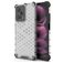 Mobigear Honeycomb POCO X5 Pro Plastique rigide Coque arrière Antichoc - Blanc