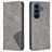 Mobigear Rhombus Slim Housse Samsung Galaxy S26 Etui - Gris