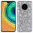 Mobigear Glitter Coque Huawei Mate 30 Coque arrière Rigide - Argent