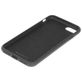 Mobiparts Coque iPhone 8 Coque arrière en Silicone - Noir