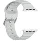 Mobigear Bumpy Bracelet Silicone Apple Watch Fermeture boucle ardillon - 42/41/40/38 mm - Gris
