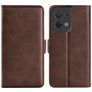 Mobigear Slim Magnet Housse OPPO Reno 8 5G Etui Porte-Monnaie - Marron