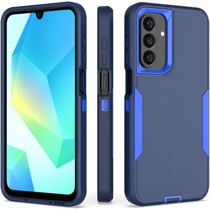 Mobigear Rugged Coque Samsung Galaxy A26 Coque arrière Rigide Anti-Chocs - Dark Blue