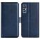 Mobigear Slim Magnet Housse TCL 30 Plus Etui Porte-Monnaie - Dark Blue