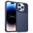 Mobigear Groove Coque iPhone 15 Pro Max Coque arrière en TPU Souple - Bleu
