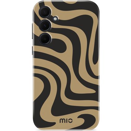 MIO Samsung Galaxy A35 MagSafe Plastique rigide Coque arrière - Swirl