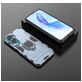 Mobigear Armor Ring Coque Honor 90 Lite Coque arrière Rigide Anti-Chocs avec Anneau-Support - Bleu Marin
