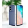 Mobigear Racing Coque OPPO Reno 4 Coque arrière en TPU Souple - Bleu
