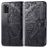 Mobigear Butterfly Housse Samsung Galaxy A41 Etui Porte-Monnaie - Noir