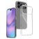 Mobigear Crystal Coque Transparente iPhone 17 Pro Max Coque arrière Rigide - Transparent