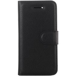 Mobigear Classic Housse iPhone SE (2016) Etui Porte-Monnaie - Noir
