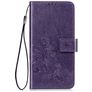 Mobigear Clover Housse Samsung Galaxy S20 Etui Porte-Monnaie - Violet