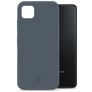 Mobilize Rubber Gelly Coque Samsung Galaxy A22 5G Coque arrière en TPU Souple - Matt Blue
