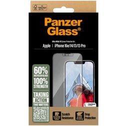PanzerGlass Ultra-Wide Fit iPhone 13 Verre trempé Protection d'écran - Compatible Coque
