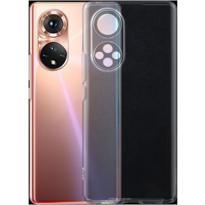 Mobigear Ultra Thin Coque Transparente HONOR 50 Coque arrière en TPU Souple Extra-fin - Transparent