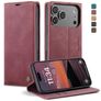 CaseMe 013 Housse iPhone 17 Pro Max Etui Porte-Monnaie - Rouge