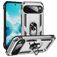 Mobigear Armor Ring Coque Google Pixel 10 Pro XL Coque arrière Rigide Anti-Chocs avec Anneau-Support - Argent