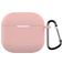 Mobigear Colors Coque Apple AirPods 4 Coque en Silicone Souple - Rose