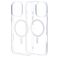 Mobiparts Hardcover Coque Transparente iPhone 16 Pro Max MagSafe Coque arrière Rigide - Transparent