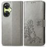 Mobigear Clover Housse OnePlus Nord CE 3 Lite 5G Etui Porte-Monnaie - Gris