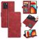 Mobigear Slim Magnet Housse POCO X3 GT Etui Porte-Monnaie - Rouge
