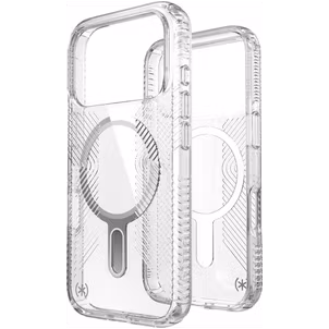 Speck Presidio Perfect Clear Grip Coque Transparente iPhone 17 Pro MagSafe Coque arrière Rigide Anti-Chocs - ClickLock