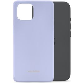 Mobilize Rubber Gelly Coque iPhone 15 Coque arrière en TPU Souple - Pastel Purple