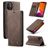 Caseme 013 Housse iPhone 11 Etui Porte-Monnaie - Marron