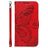 Mobigear Butterfly Housse Xiaomi 13 Ultra Etui Porte-Monnaie - Rouge