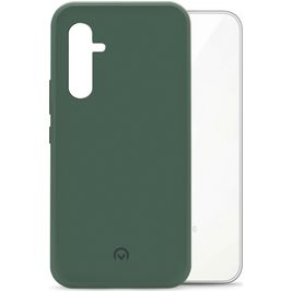 Mobilize Rubber Gelly Coque Samsung Galaxy A54 Coque arrière en TPU Souple - Matt Green