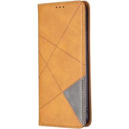 Mobigear Rhombus Slim Housse POCO M4 Pro 5G Etui - Cognac