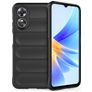 Mobigear Bumpy Coque OPPO A17 Coque arrière en TPU Souple - Noir