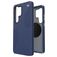 Speck Presidio2 Grip Magnet Coque Samsung Galaxy S25 Ultra MagSafe Coque arrière Rigide Anti-Chocs - Coastal Blue