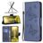 Mobigear Butterfly Housse Nokia G11 Etui Porte-Monnaie - Dark Blue