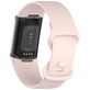 Mobigear Sport Dual Bracelet Silicone Fitbit Charge 5 Fermeture à clou et passant - Sand Pink