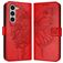 Mobigear Butterfly Housse Samsung Galaxy Z Fold 6 Etui Porte-Monnaie - Rouge