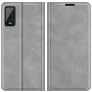Mobigear Retro Slim Housse Wiko Power U20 Etui Porte-Monnaie - Gris